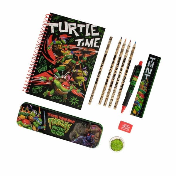 Blue Sky Tmnt Stationery Wallet - Bumper Compact