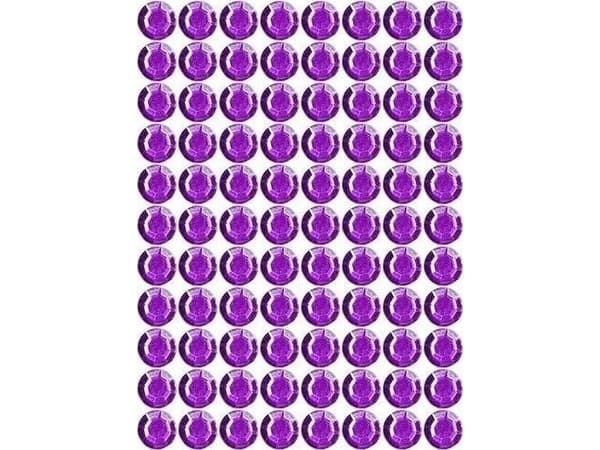 Itseliimautuvat suihkut violetti 8mm 88kpl EDUKAMP
