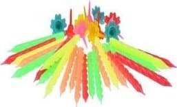 Neon bursdagslys 24stk EDUKAMP