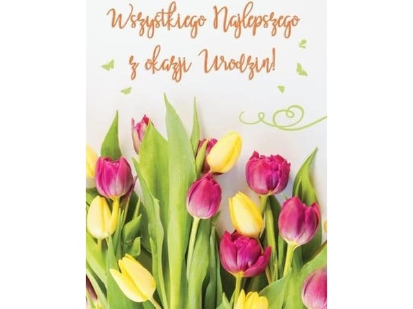 B6 Födelsedagskort
