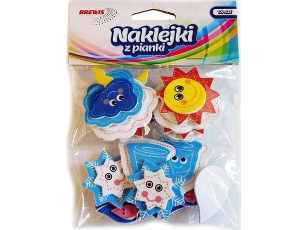 BREWIS Vaahtomuovitarrat glitter sää 18kpl
