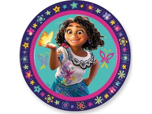 Encanto papirplater 23cm 8stk