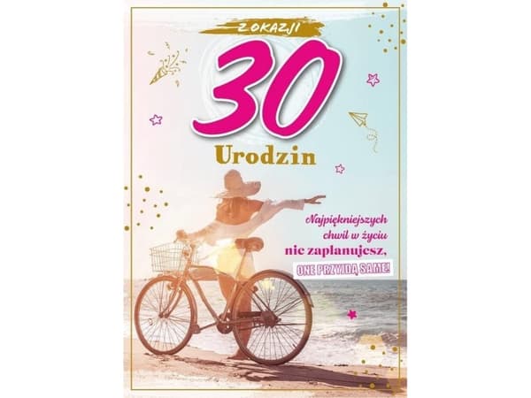 Födelsedagskort 30