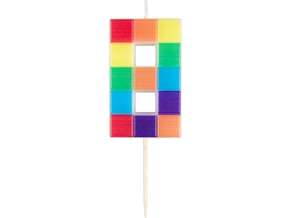 Adikbal Number lysblokker nr 8, 7 cm one size