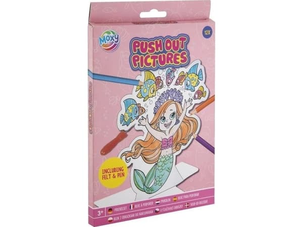 Unicorn Push-Up maleri bilder 12 ark