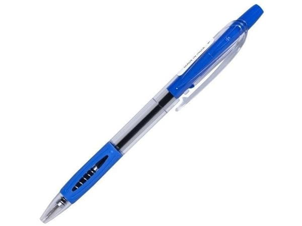 Claro Arrow kulspetspenna 1mm blå (10st)