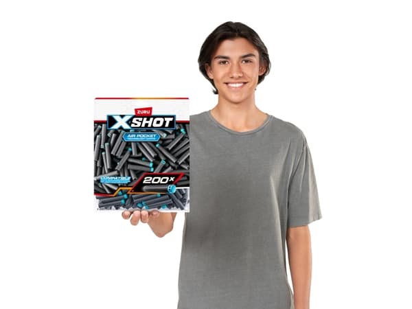 XSHOT Excel 200PK Refill Darts Foilbag