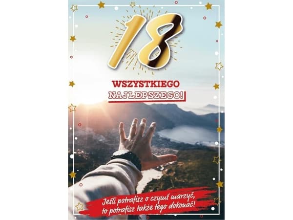 Födelsedagskort 18
