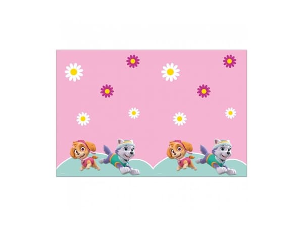 PROCOS Paw Patrol Skye and Everest birthday tablecloth - 120 x 180 cm - 1 pc universal