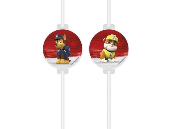 Paw Patrol papir sugerør