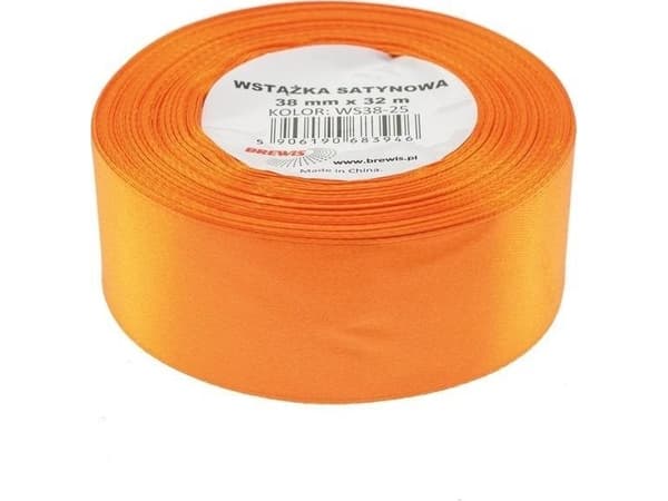 Orange satinband 38mmx32m