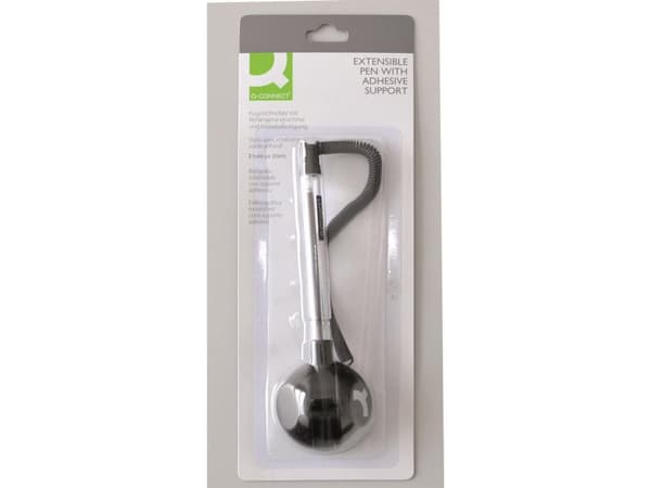 Q-Connect fjäderbelastad penna 0,7 mm, blå 5705831008410