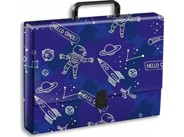 Teka A4 cosmos mapp med handtag
