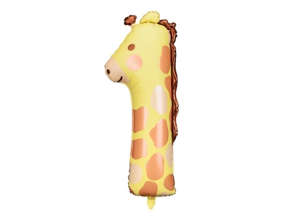 Folieballong 1 giraff 42x90cm