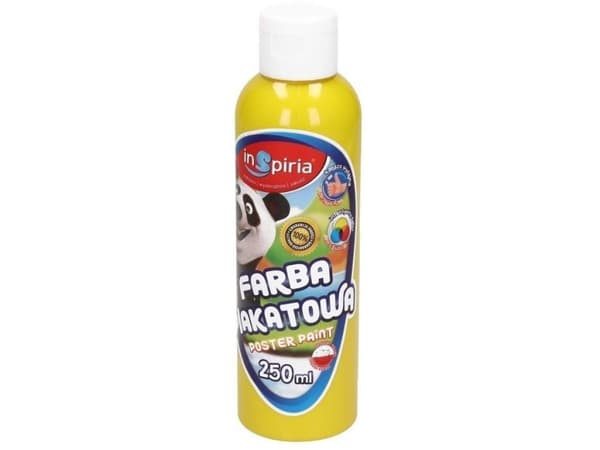 Posterfärg gul 250ml