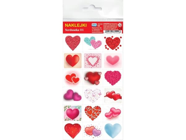 Julkaisija Tarrat Hearts 01