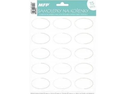 MFP papper kryddklistermärken 16,2x23cm 1160109