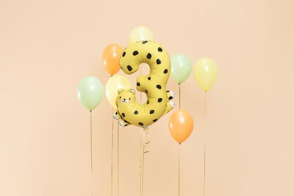 PartyDeco FB163-3, Toy balloon, Foil, Multicolour, Image, Universal, Universal