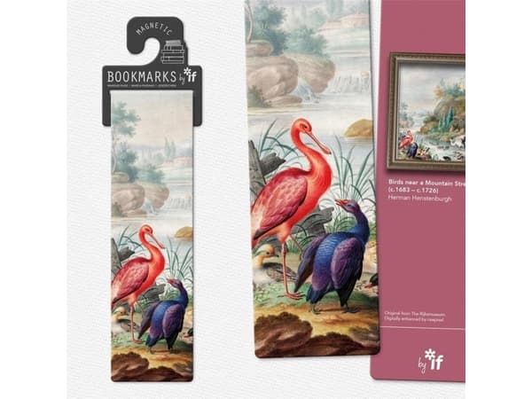 IF Classics magnetiske bokmerke Fugler ved bekken