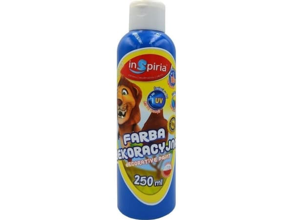 SCHEMAT koristeellinen fluoresoiva sininen maali 250ml