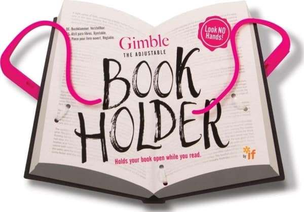 IF Gimble Book Holder rosa nettbrettbokholder
