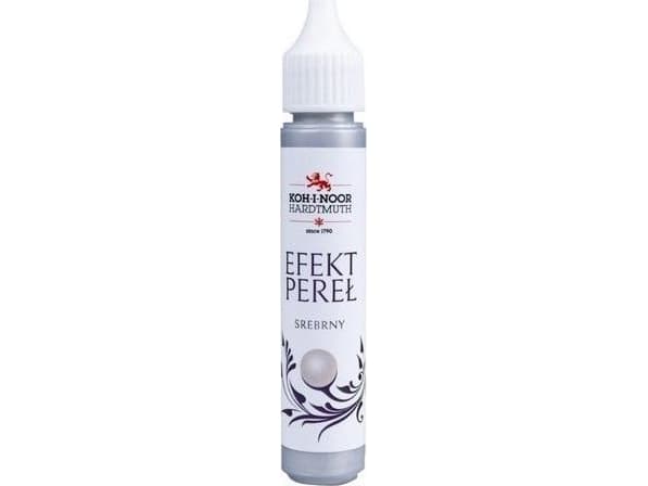 Koh-i-noor Penn med perleeffekt, sølv, 30 ml