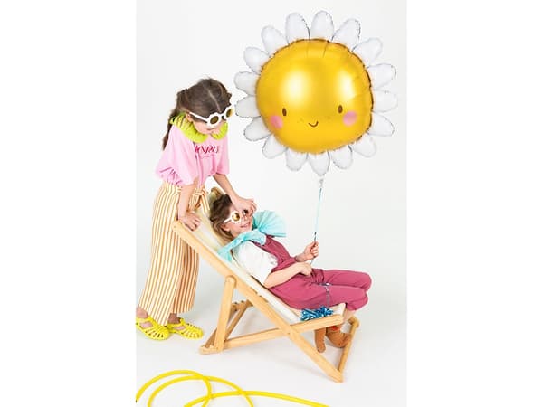 PartyDeco FB202, Lekeballong, Folie, Flerfarget, Bilde, Party (selskap), Blomst