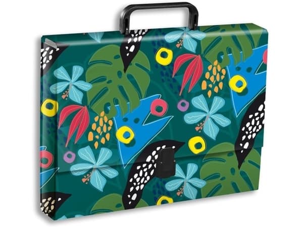 A4 Jungle folder with handle