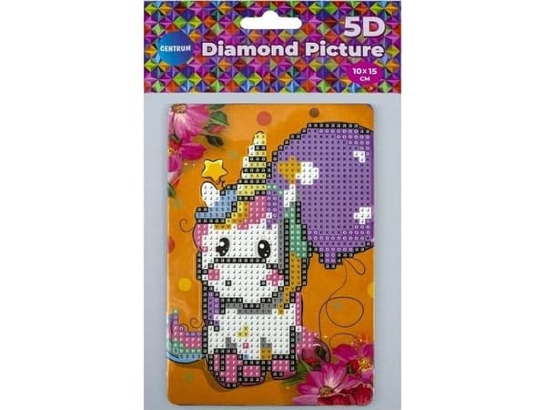 Portfolio Diamantmosaikk med staffeli - Unicorn 10x15