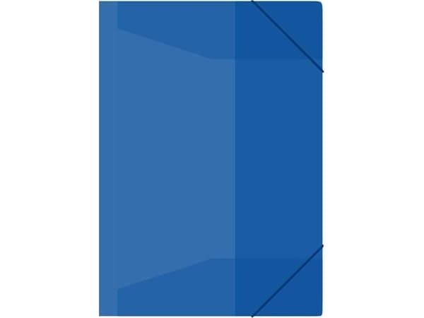 MFP papirmappe M A4 blå med PP gummi 5370341
