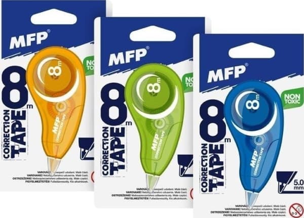 MFP papirkorrektor med tape 5mm/8m ME195 4000250