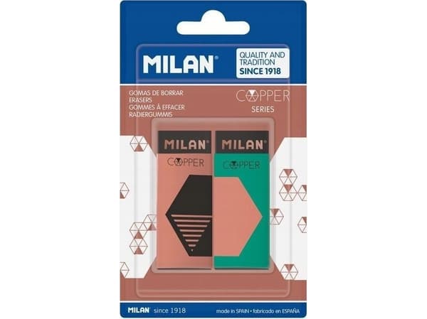 Nata eraser 320 Copper black 2 pcs MILAN