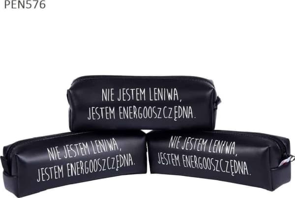 Yksiosastoinen kynäkotelo - en ole laiska...