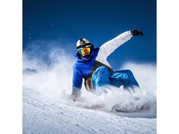 Hurtel hodebånd for GoPro, DJI Osmo Action, EKEN, SJCam, Insta360 sportskameraer + lang monteringsskrue svart