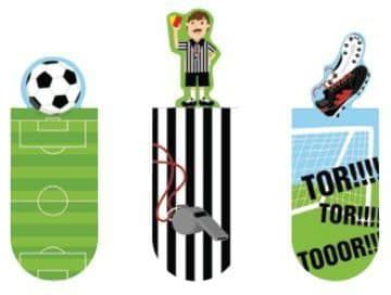 Magnetic bookmarks - Football CASS FILM(3 pcs)
