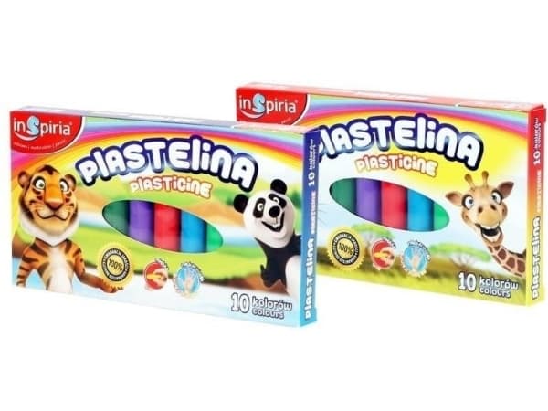 Plasticine 10 farger EDUKAMP
