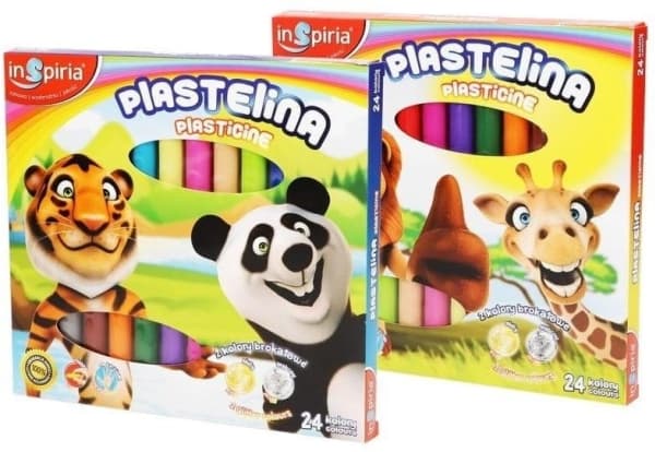 Plasticine 24 farger