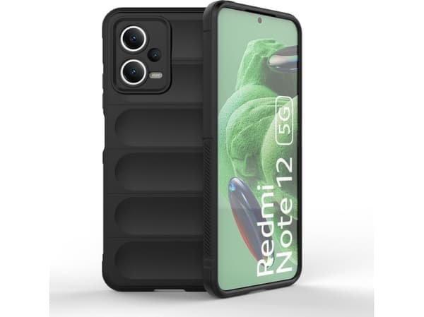Hurtel Magic Shield Case fodral för Xiaomi Redmi Note 12 5G / Poco X5 5G flexibelt pansarfodral sort
