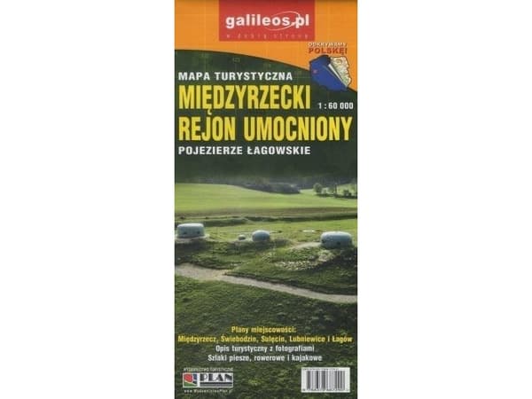 Kaavakartta - Międzyrzecki Rejon Umocniony 1:60 000
