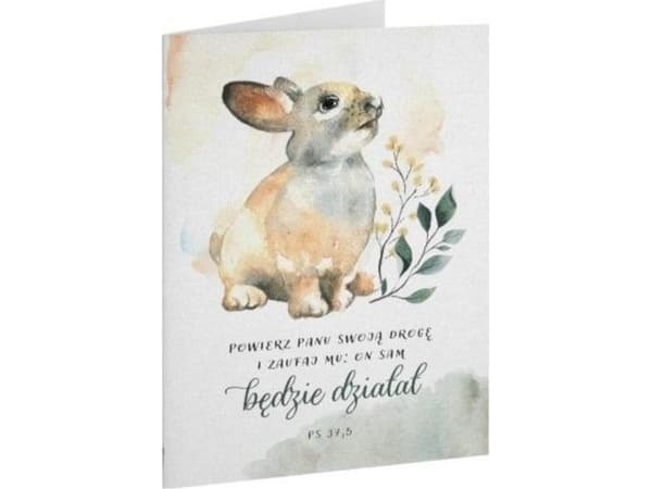 Sharon Fällbart kort - Tro på Herren - Hare