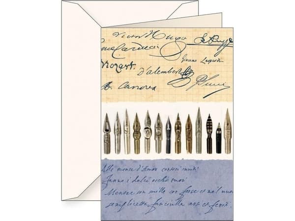 B6-carnet + kuvert 5714 Nibs