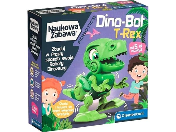 Clementoni konstrukcyjny Dinobot T-Rex
