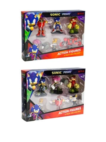 Sonic Ledad Actionfigur 7,5 cm 6-pack