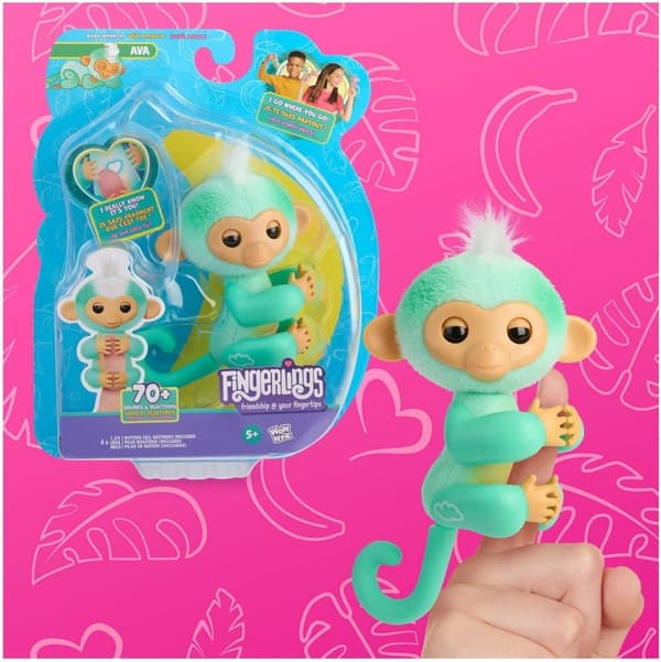 Fingerlings 2.0 Apa Sage, Blågrön