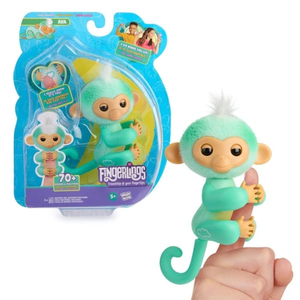 Fingerlings 2.0 Apa Sage, Blågrön