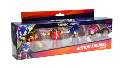 Sonic Articulated Action Figur 4-Pack