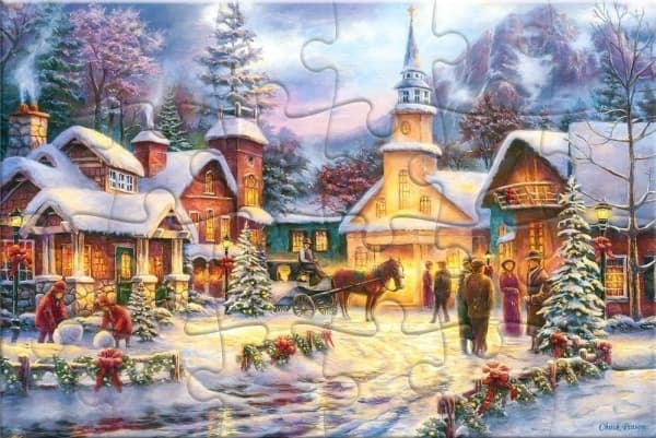 Castorland Puzzle Postikortti Faith Runs Deep (Usko on syvällä)