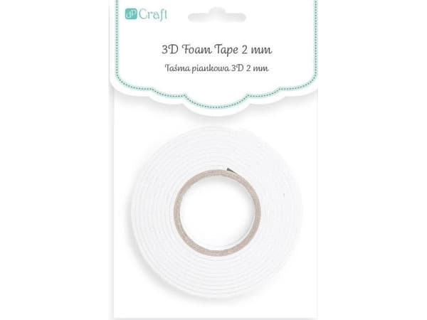 3D-vaahtoteippi 2mm 1.5cm x 2.2m