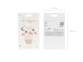 Miniatyrbild 4 av 5: Party Dekor Muffins Dekorationer Stork 11-12cm 7st