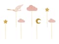 Miniatyrbild 2 av 5: Party Dekor Muffins Dekorationer Stork 11-12cm 7st